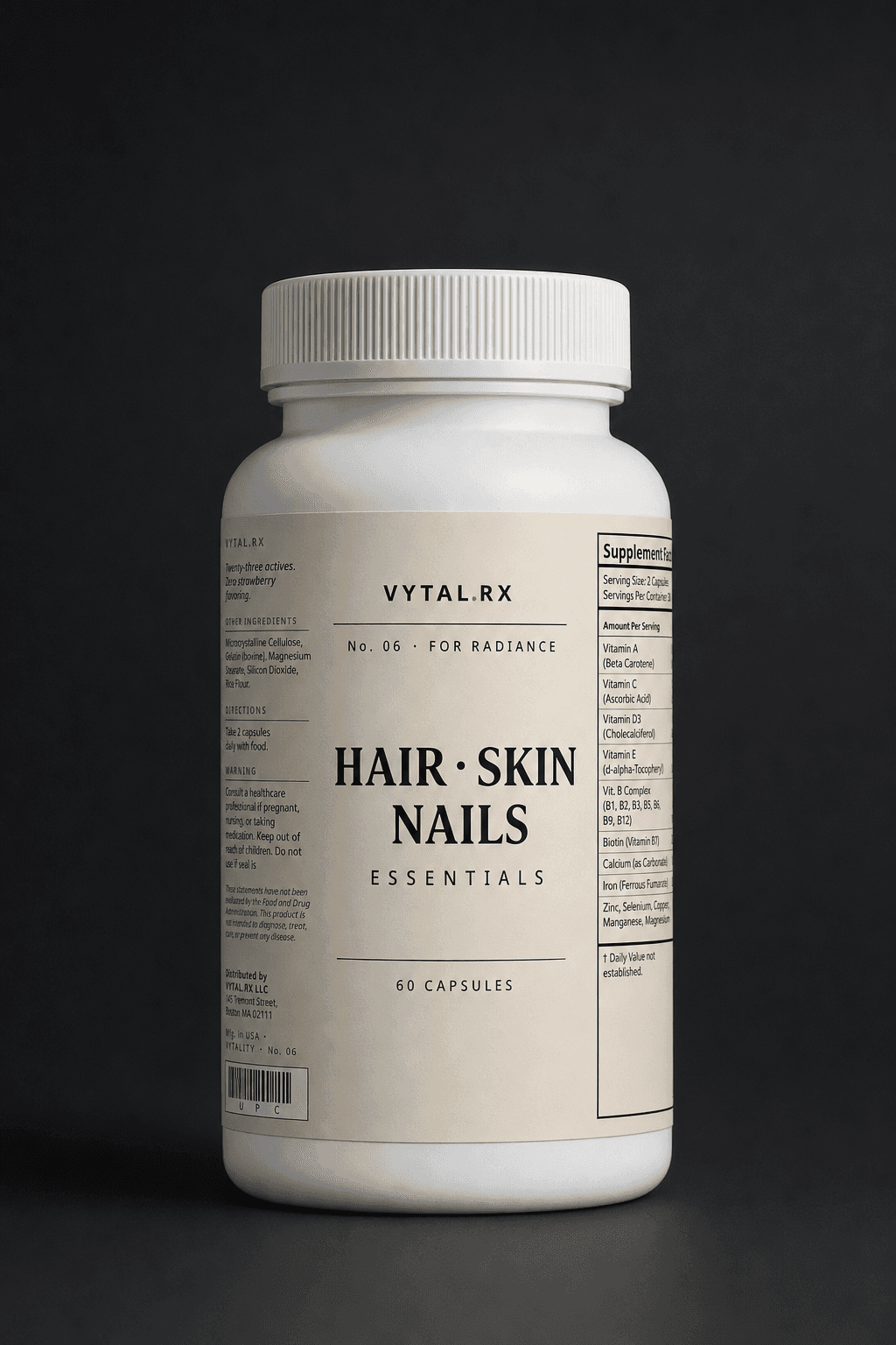 VYTAL.RX No. 06 Hair · Skin · Nails Essentials